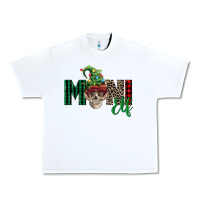 White Boy Mini Elf Skull Urban Heavy Tee - FaDigitalArtStudio