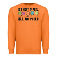 Carrot ıt's okay to feel all the feels Premium Sweatshirt - MaliasSmallBusiness