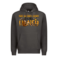 Smoke she works hard for the honey Premium Hoodie - Artiststas