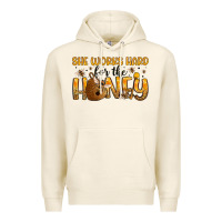 Tofu she works hard for the honey Premium Hoodie - Artiststas