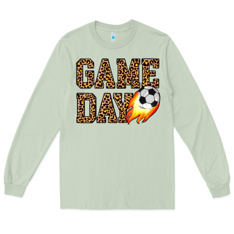 Game Day Soccer Long Sleeve Tee by JahusDesignShop | Teevron