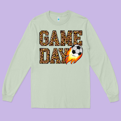 Game Day Soccer Long Sleeve Tee Designed By Jahusdesignshop