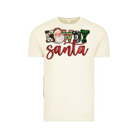 Vintage Arctic howdy santa Vintage Tee - FaDigitalArtStudio