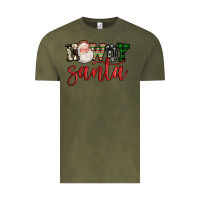 Vintage Olive howdy santa Vintage Tee - FaDigitalArtStudio