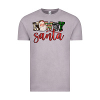 Vintage Zinc howdy santa Vintage Tee - FaDigitalArtStudio
