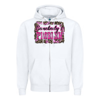 White Western Somebody's Problem Zipper Hoodie - LillyAllenDesigns