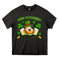 Asphalt drink responsibly dont spill it Heavy Core Tee - Artiststas