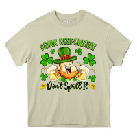 Mossy drink responsibly dont spill it Heavy Core Tee - Artiststas