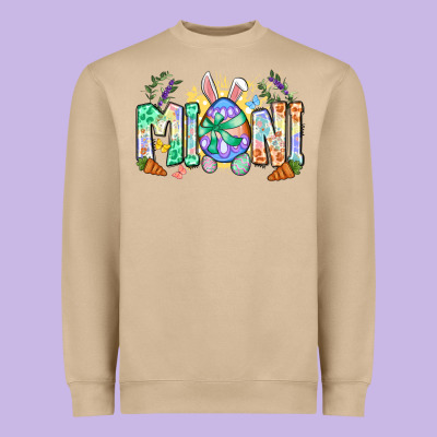 Easter Day Mini Heavyweight Sweatshirt Designed By Neo Western