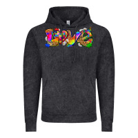 Vintage Black love autism Vintage Hoodie - Zillion Design Studio