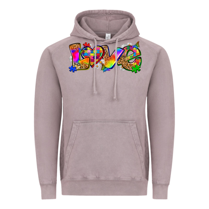 Love Autism Vintage Hoodie by Zillion Design Studio | Teevron
