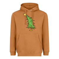Meerkat trendy christmas tree Heavyweight Hoodie - MaliasSmallBusiness