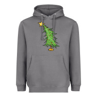 Storm trendy christmas tree Heavyweight Hoodie - MaliasSmallBusiness