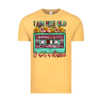 Vintage Mustard i am not old i am a classic sunflower floral casse Vintage Tee - FaDigitalArtStudio