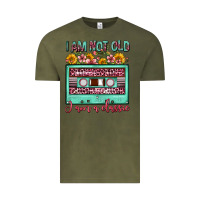 Vintage Olive i am not old i am a classic sunflower floral casse Vintage Tee - FaDigitalArtStudio