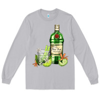 Moon Dust gin tonic bottle and cocktail Long Sleeve Tee - AdoDesignShop