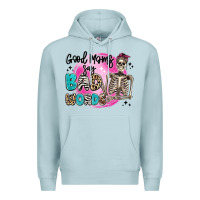 Blue Mist good moms say bad words Premium Hoodie - Artiststas