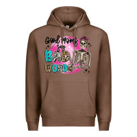 Chestnut good moms say bad words Premium Hoodie - Artiststas