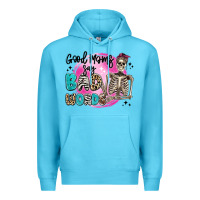 Ocean Blue good moms say bad words Premium Hoodie - Artiststas