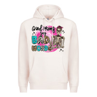 Pale Pink good moms say bad words Premium Hoodie - Artiststas