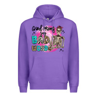 Purple good moms say bad words Premium Hoodie - Artiststas