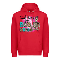 Red good moms say bad words Premium Hoodie - Artiststas