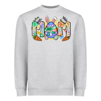 Heather Grey Easter Day mom Heavyweight Sweatshirt - Neo Western