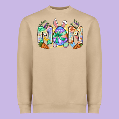 Easter Day Mom Heavyweight Sweatshirt Designed By Neo Western