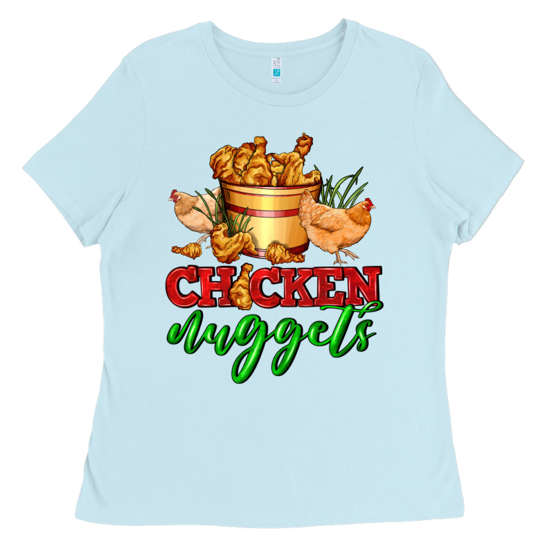 Chicken Nuggets Ladies Tee by AdoDesignShop | Teevron