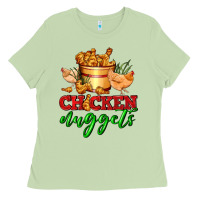 Matcha chicken nuggets Ladies Tee - AdoDesignShop