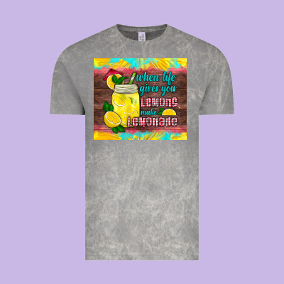 When Life Gives You Lemons Make Lemonade Vintage Tee Designed By Hra Design Shop