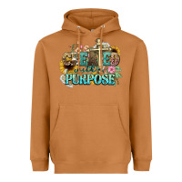 Meerkat created with a purpose Heavyweight Hoodie - NancyCooperArtShop