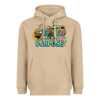 Mushroom created with a purpose Heavyweight Hoodie - NancyCooperArtShop