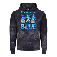 Cloud Black in april we wear blue autism gnomes Vintage Hoodie - Zillion Design Studio