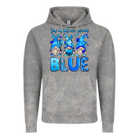 Cloud Rock in april we wear blue autism gnomes Vintage Hoodie - Zillion Design Studio