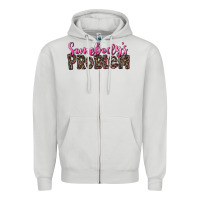 Dove Grey Western Somebody's Problem Zipper Hoodie - LillyAllenDesigns