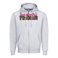 Heather Grey Western Somebody's Problem Zipper Hoodie - LillyAllenDesigns