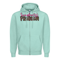 Seafoam Western Somebody's Problem Zipper Hoodie - LillyAllenDesigns