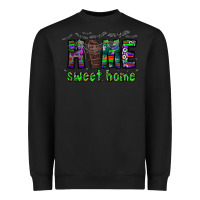 Black home sweet home Heavyweight Sweatshirt - CowhideDigitalArt