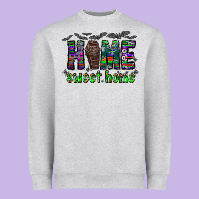 Home Sweet Home Heavyweight Sweatshirt Designed By Cowhidedigitalart