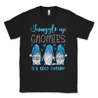 Black snuggle up gnomies it's cold outside Classic Tee - JahusDesignShop