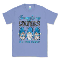 Colony Blue snuggle up gnomies it's cold outside Classic Tee - JahusDesignShop