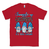 Red snuggle up gnomies it's cold outside Classic Tee - JahusDesignShop