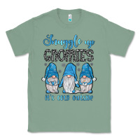 Sage snuggle up gnomies it's cold outside Classic Tee - JahusDesignShop
