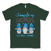 Sports Green snuggle up gnomies it's cold outside Classic Tee - JahusDesignShop
