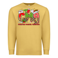 Antique Gold cma certified medical assistant Premium Sweatshirt - MaliasSmallBusiness