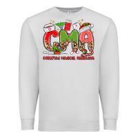 Dove Grey cma certified medical assistant Premium Sweatshirt - MaliasSmallBusiness
