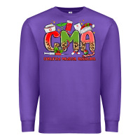 Purple cma certified medical assistant Premium Sweatshirt - MaliasSmallBusiness