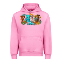 Fuchsia Pink Fall Vibes Urban Hoodie - texasbilliewilder
