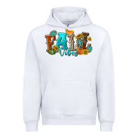 White Fall Vibes Urban Hoodie - texasbilliewilder
